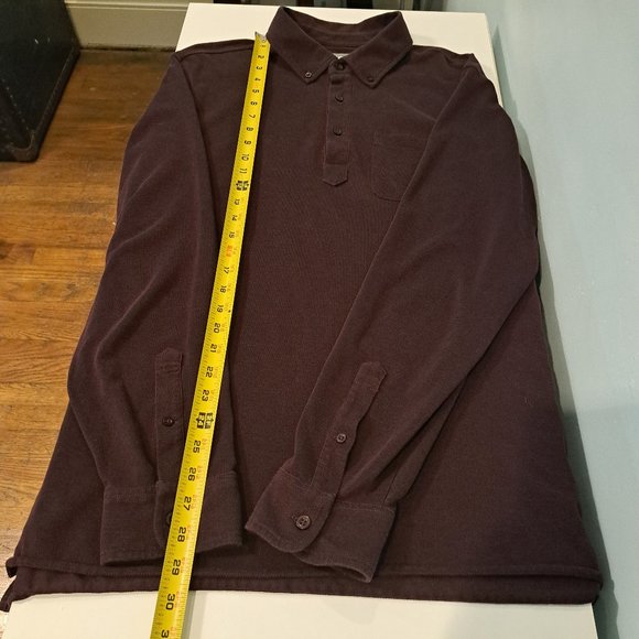 Bonobos Slim Fit men's XXL long sleeve three button polo - Picture 11 of 11